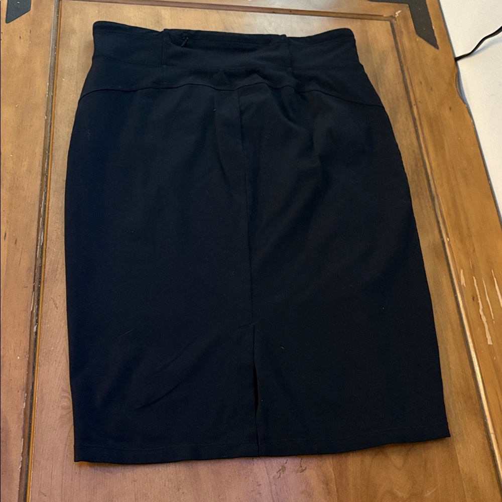 Athleta Black Pencil Skirt Size Large - Picture 6 of 10
